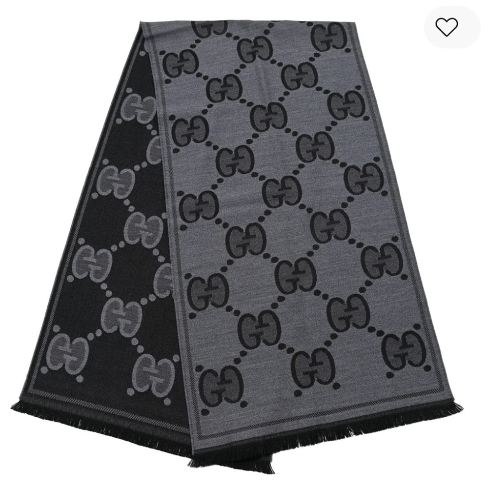 Gucci Monogramed Scarf